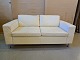 Læder sofa
 Kr. 1800,-