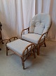 Stol med skammel Kr. 950,-